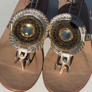 Jack Rogers Women's Gisele Dress Sandal sz 7.5